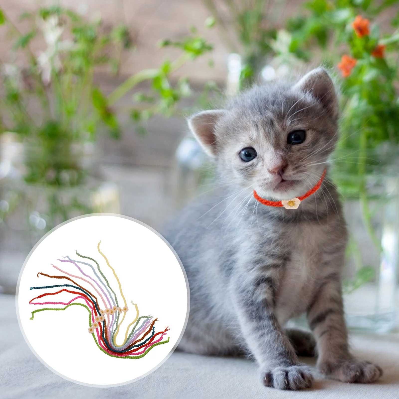 10 шт. ошейники для щенков домашних животных идентификационные новорожденных