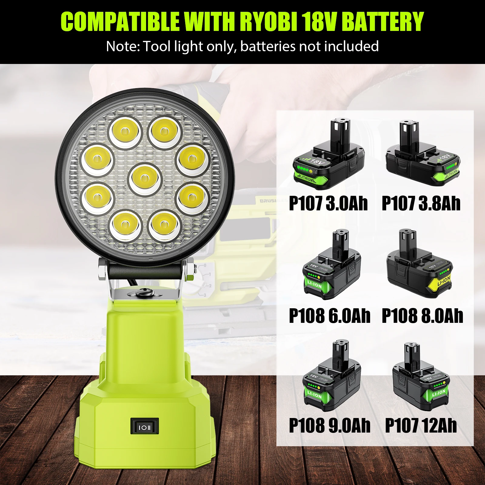 Вентилятор для аккумулятора Ryobi 8000 мАч 6 0 Ач