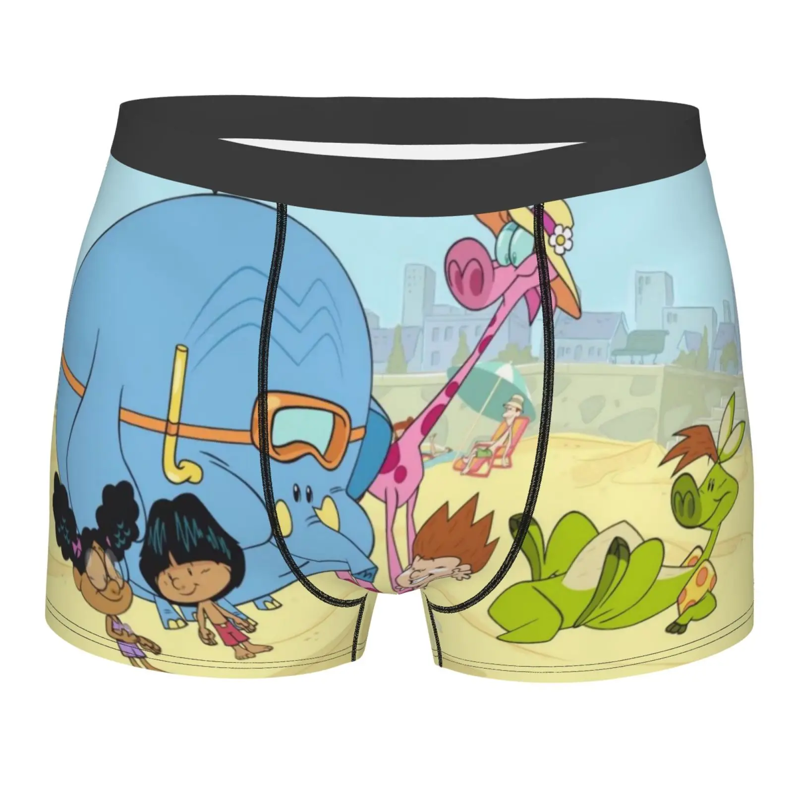 

My Big Big Friend 1211 Men's Panties Funny Male Clothes Panties Panties Boys Men's Underpants Boxershorts Men With Pocket Pink