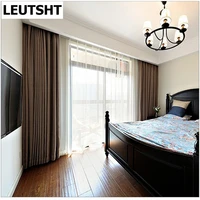 new curtains modern and simple high blackout coated curtains anti cotton curtains color multiple choice