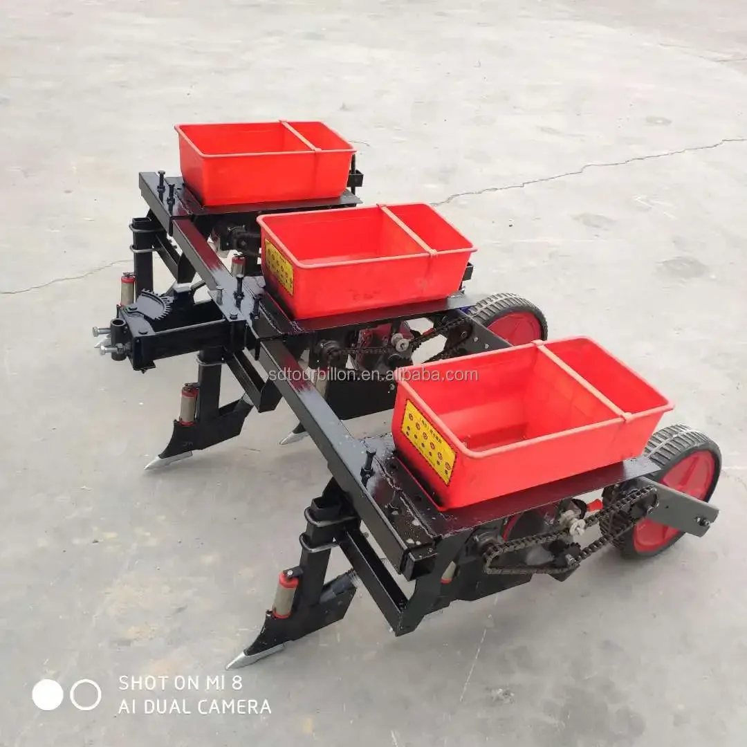 2 кукурузная сеялка по рядам Seeder для прогулочного трактора