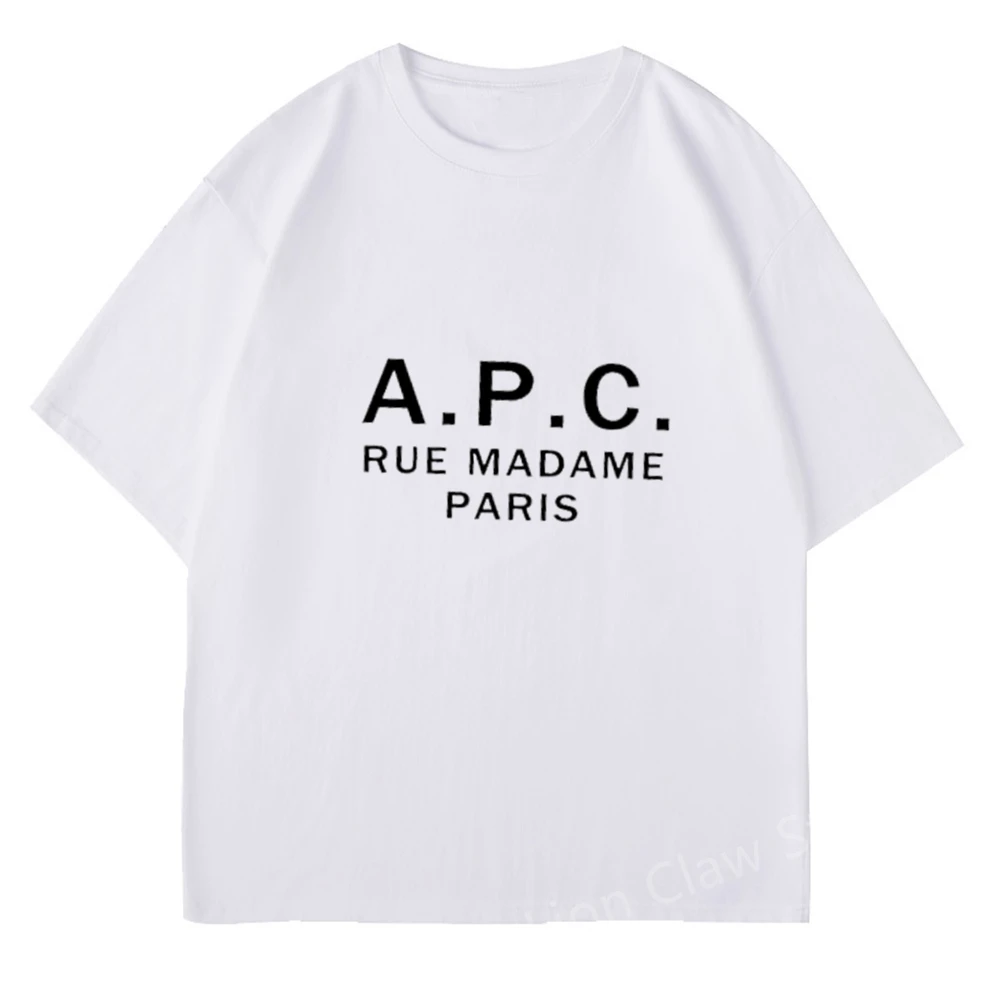 

2023 Summer T-Shirt Women Short Sleeve T Shirts For Men Letter Print Fashion Brand Cotton Tshirt Female Tee Top Clothes