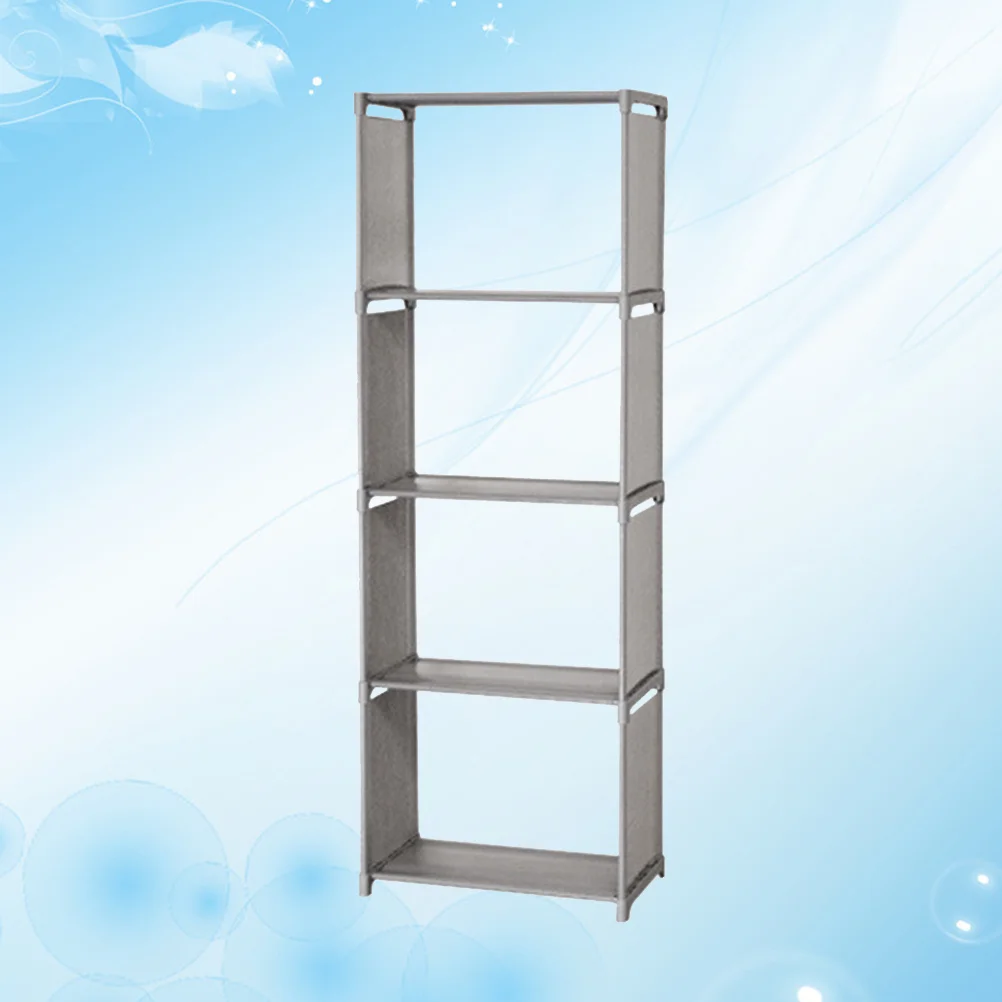 

Kitchen Storage Holder Books Magazine Organizer Display Rack Standing Living Room Shelves