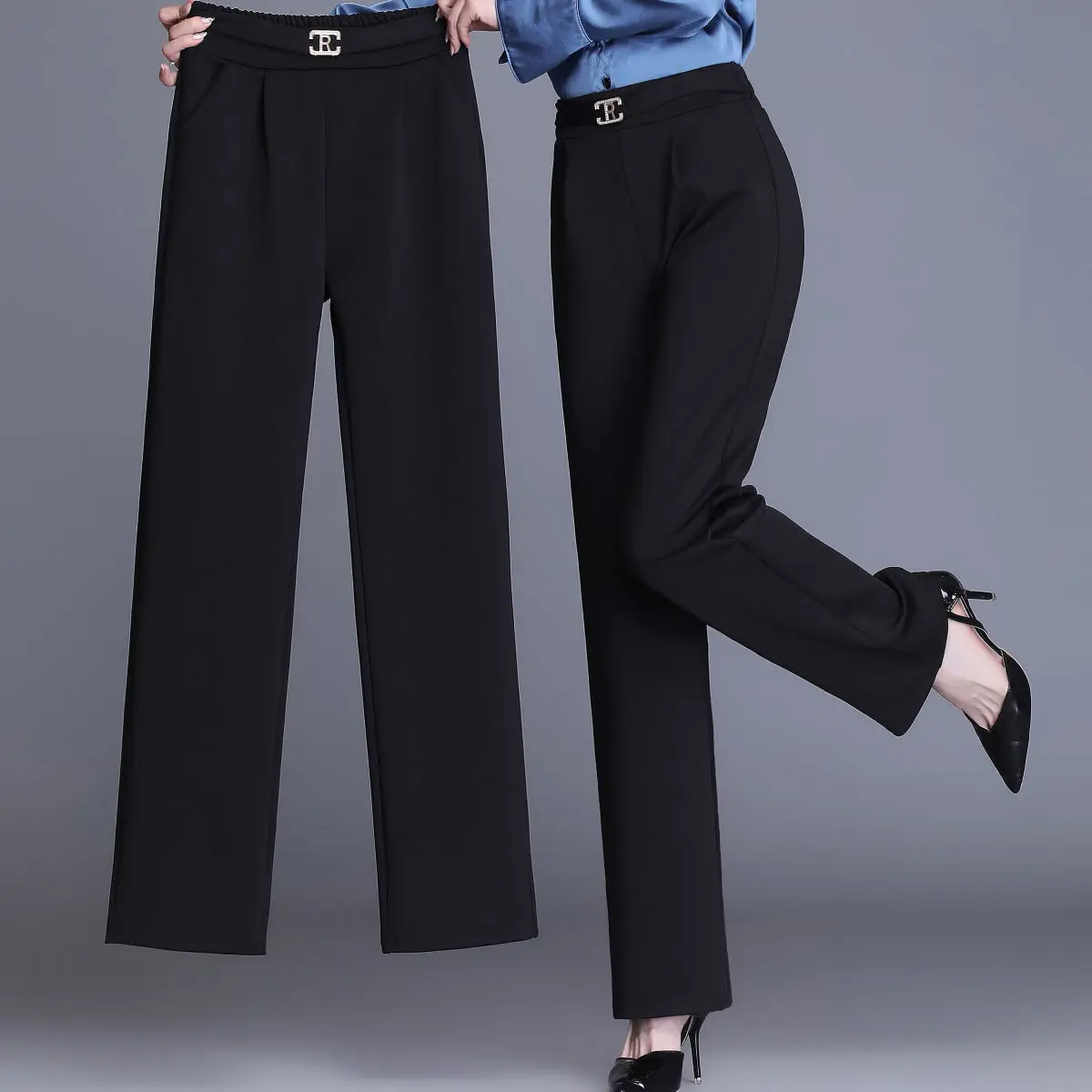 Рисунок 4 - Брюки Женские однотонные с эластичной