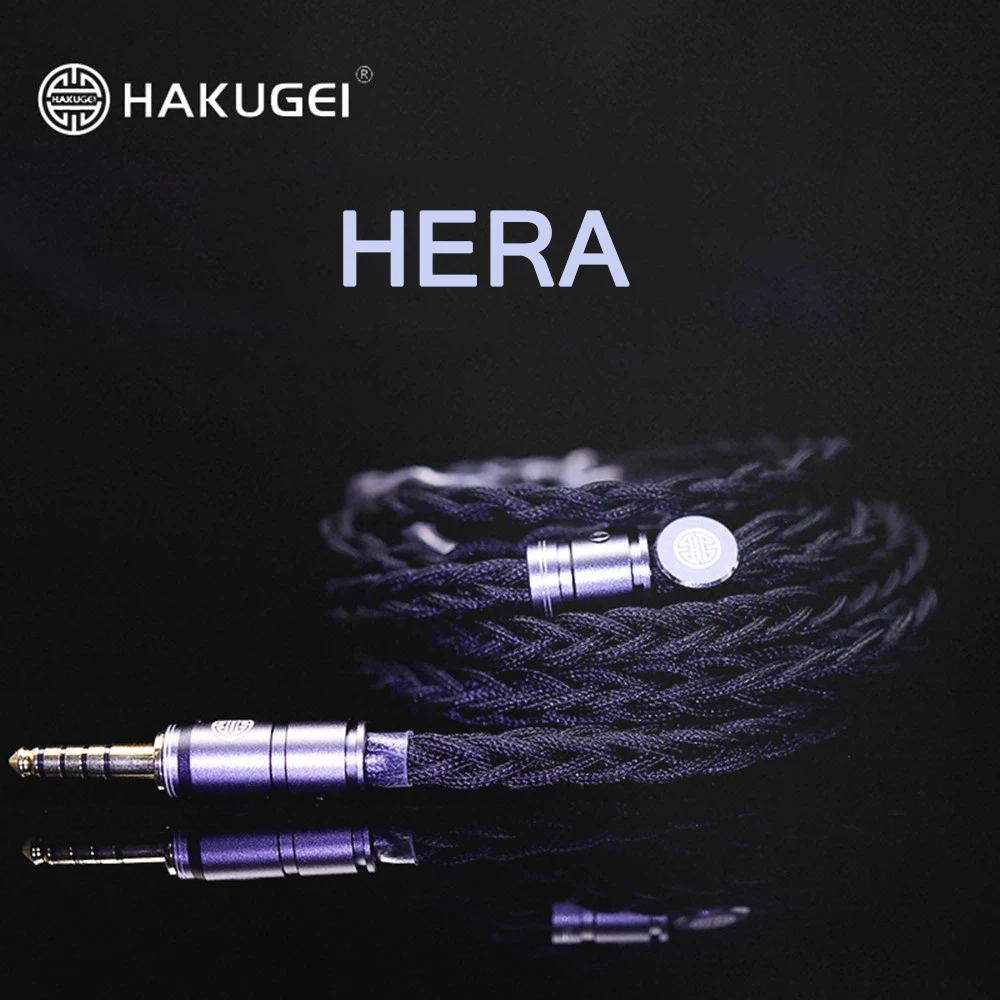 

HAKUGEI HERA Single crystal silver HiFi Earphone Upgrade Cable MMCX 2Pin 0.78mm A2DC IE80 for Shure KXXS S8 i99 T9iE