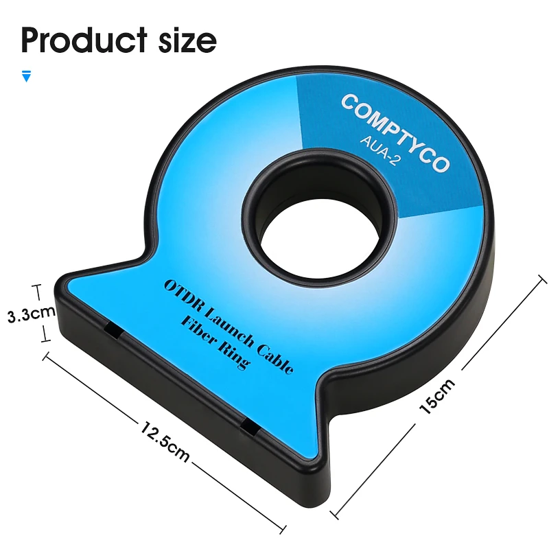Fiber Rings 500M Fiber Optic OTDR Launch Cable Box 1Km 2Km SC/UPC SC/UPC