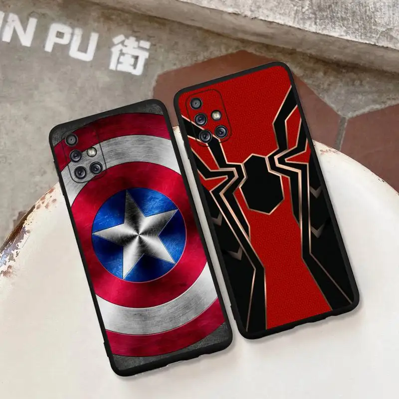 Купи Marvel DC Superhero Logo Phone Case For Samsung Galaxy Note 20 Ultra 7 8 9 10 Plus lite M31S M30S M51 M21 Soft Cover за 120 рублей в магазине AliExpress