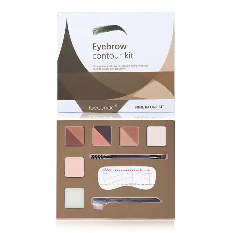 

Eye Brow Powder Kits Makeup Eye Brow Powder Kits Practical Eyebrow Makeup Set Christmas Gift For Women Birthday Gift For Family