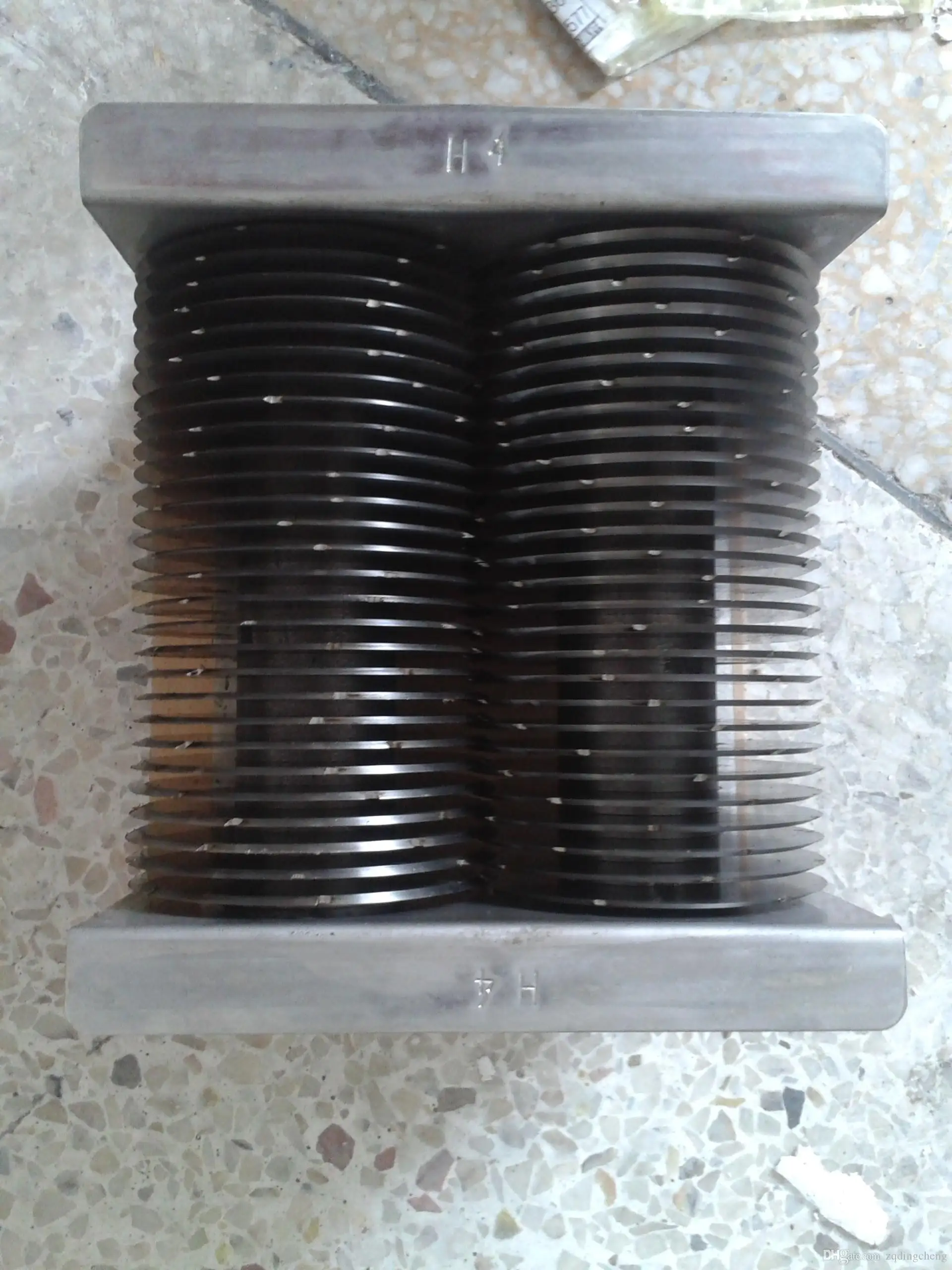 

Free Shipping Meat Cutter Blades For QE/QH QSH-A Model Meat Slicer Blades Size Can Custom Make