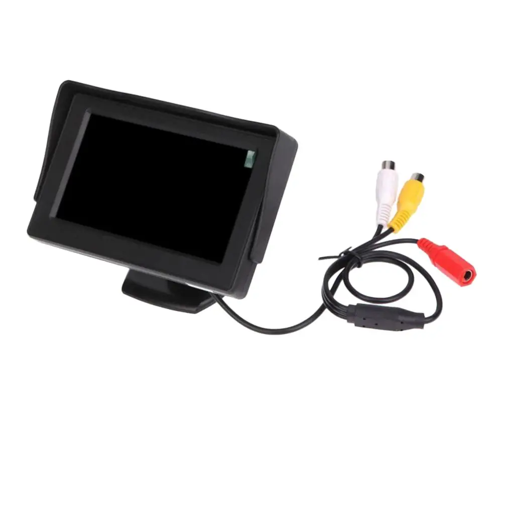 

4.3 '' touchscreen LCD rear view camera car parking monitor