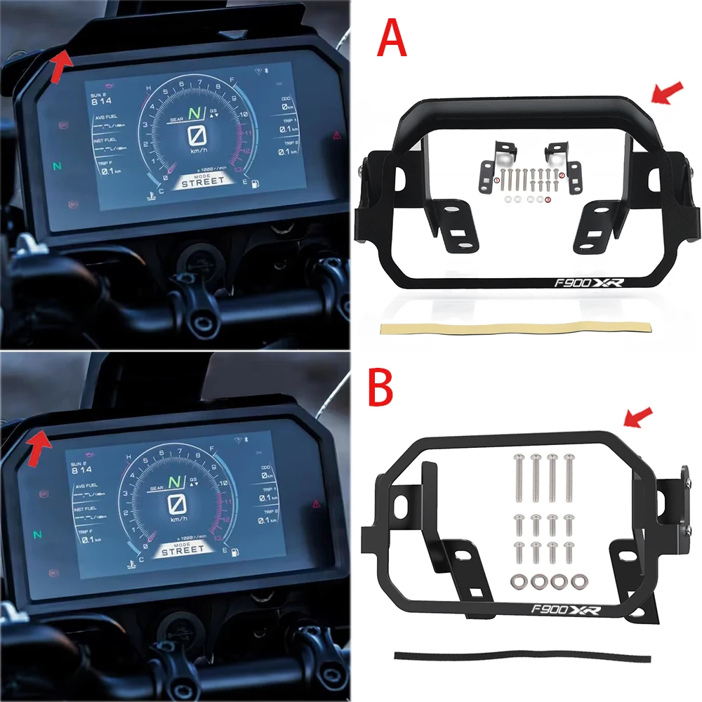 

For BMW F900R F900XR F 900 XR R 2020 - 2022 2023 2024 Motorcycle Meter Frame Screen Protector TFT Theft Instrument Guard