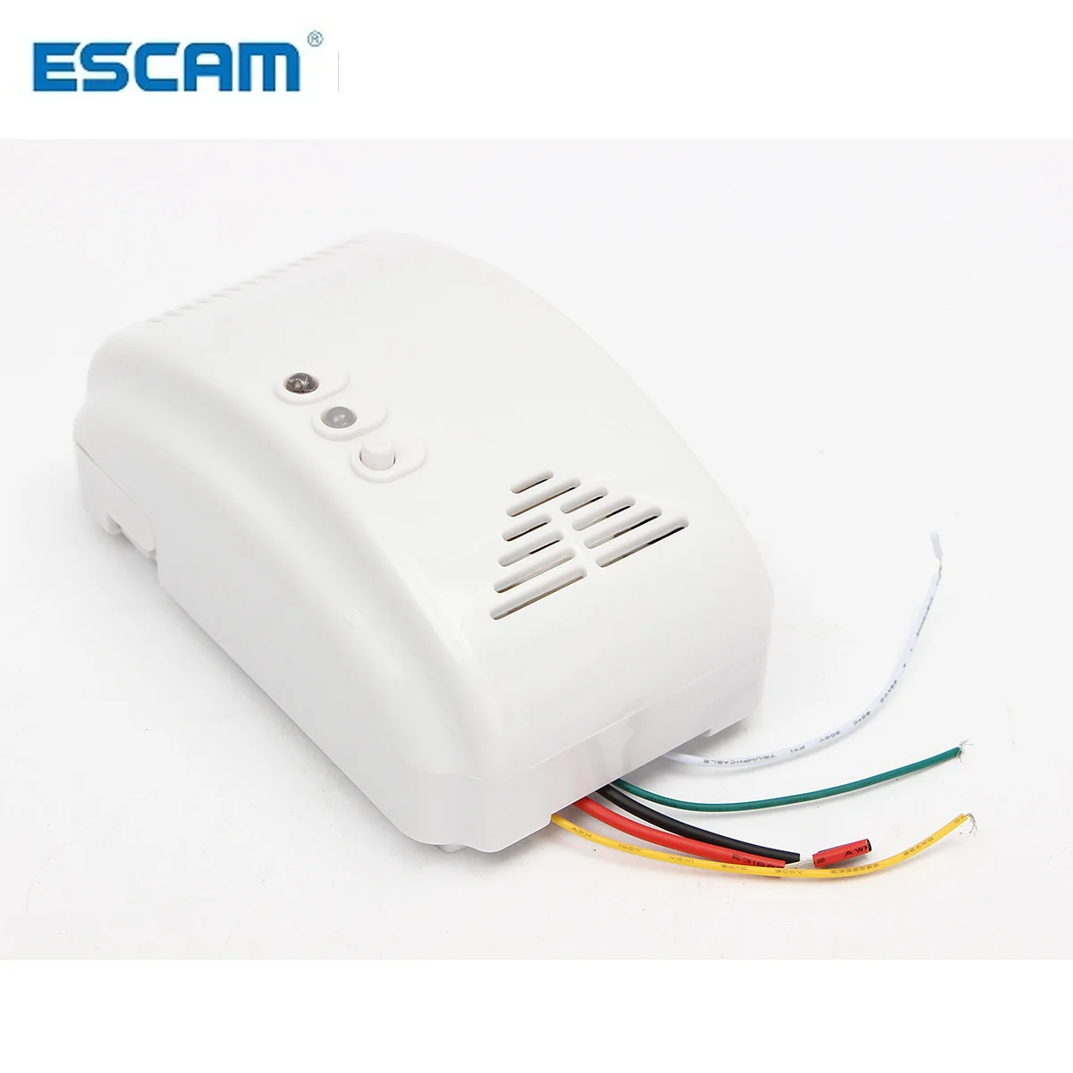 ESCAM 12V Gas Detector Sensor Alarm Propane Butane LPG Natural Motorhome For Home Alarm System Security