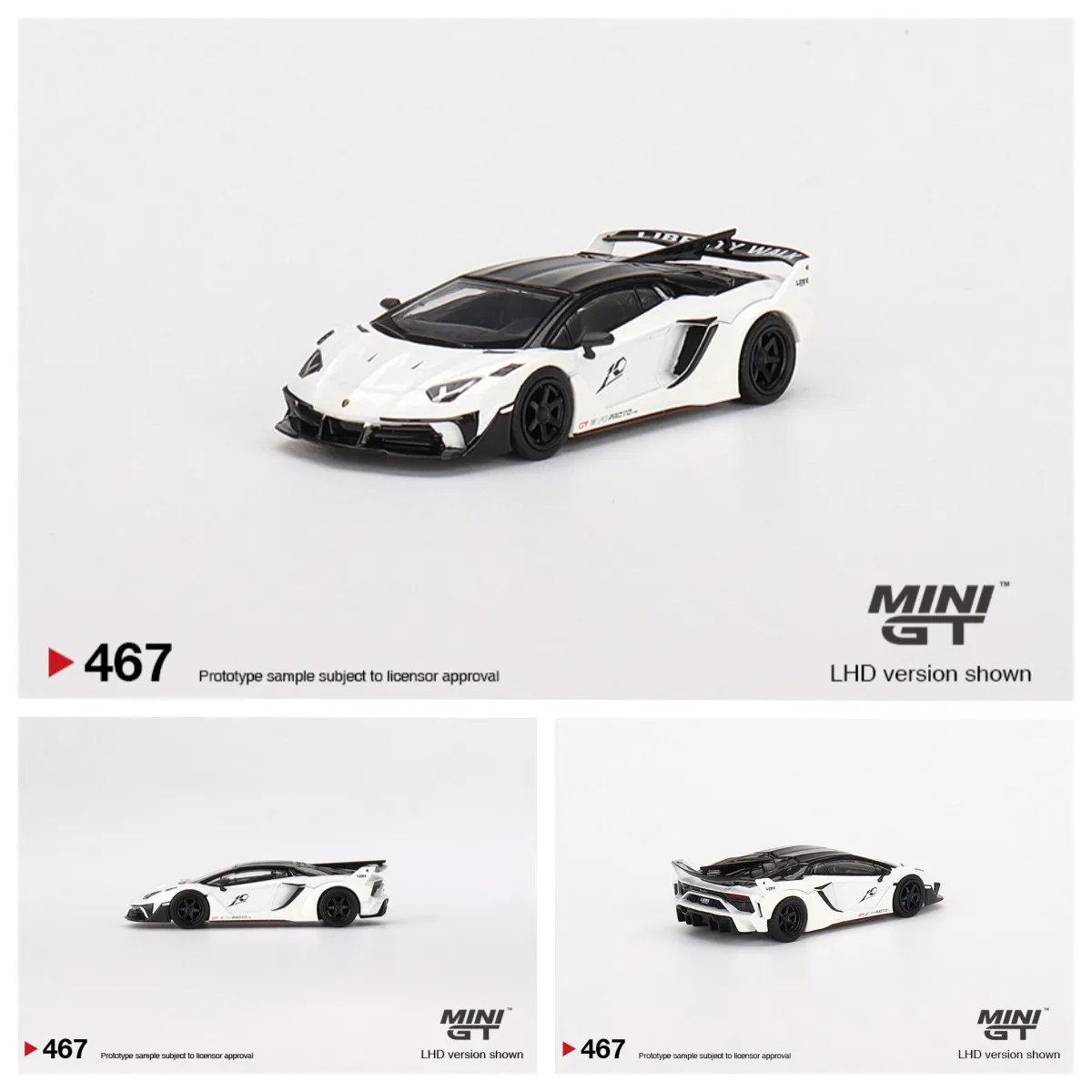 

MINI GT 1:64 lambor пуэртатор GT EVO модель автомобиля