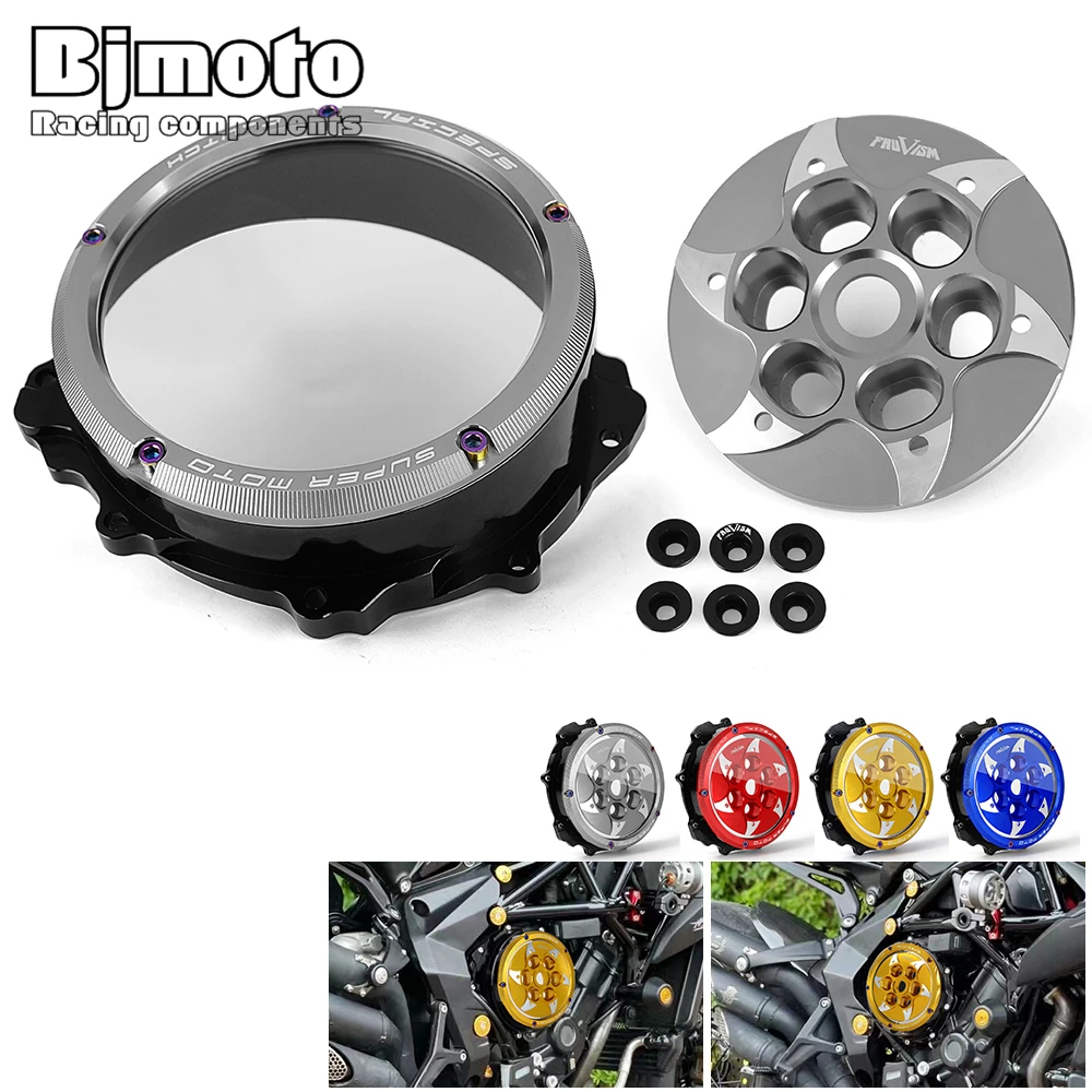 Прозрачная крышка сцепления для MV AGUSTA Dragster Stradale 800RC 800 800RR Turismo Veloce Brutale 3 цилиндра