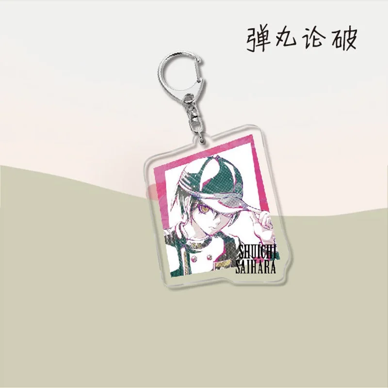 Danganronpa аниме фигурка Nagito Komaeda Shuichi Saihara акриловые брелки персонаж Chiaki Nanami кулон