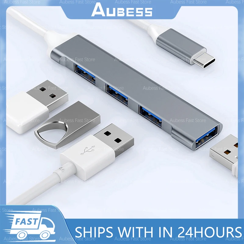 

Разветвитель AUBESS на 4 порта USB 3,0, USB 3,0, 5 Гбит/с