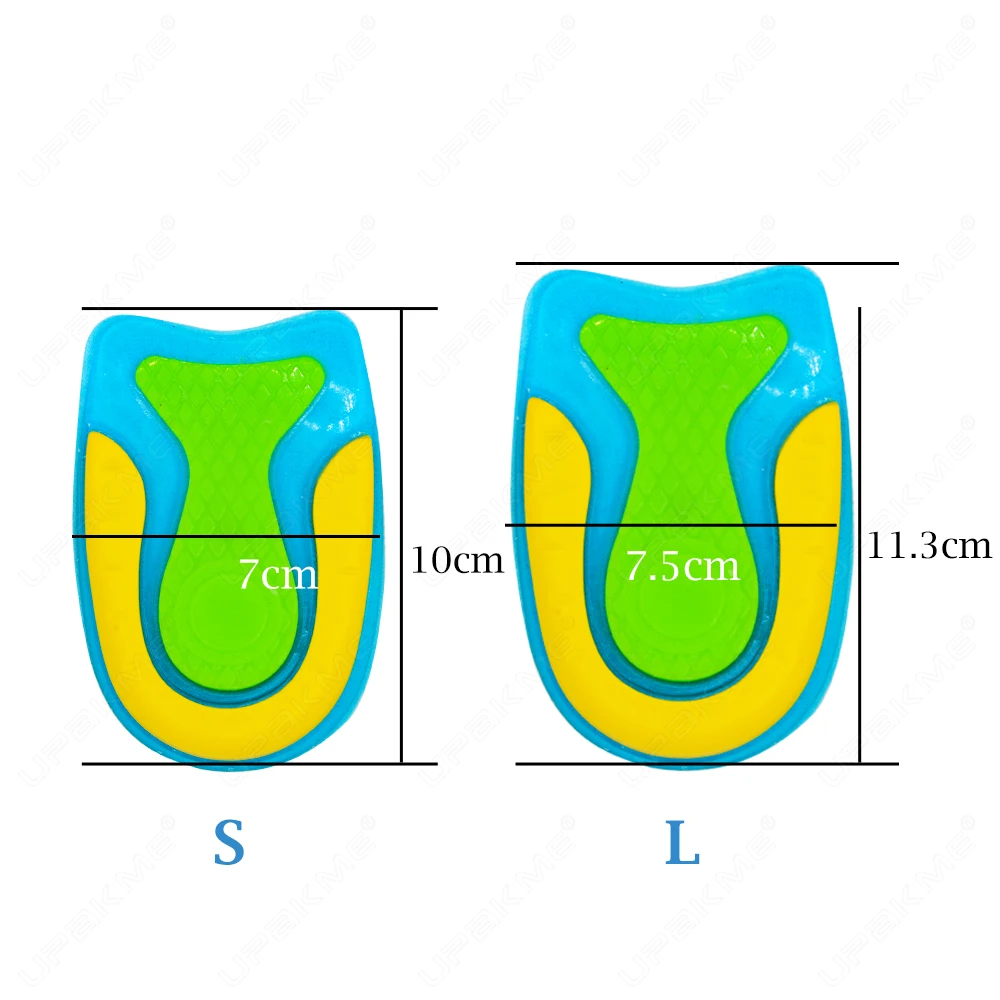 Heel Cushions Inserts for Shoes Heel Cup Silicone Gel Pads for Bone Spurs Pain Relief Protectors Plantar Fasciitis Insole Insert images - 6
