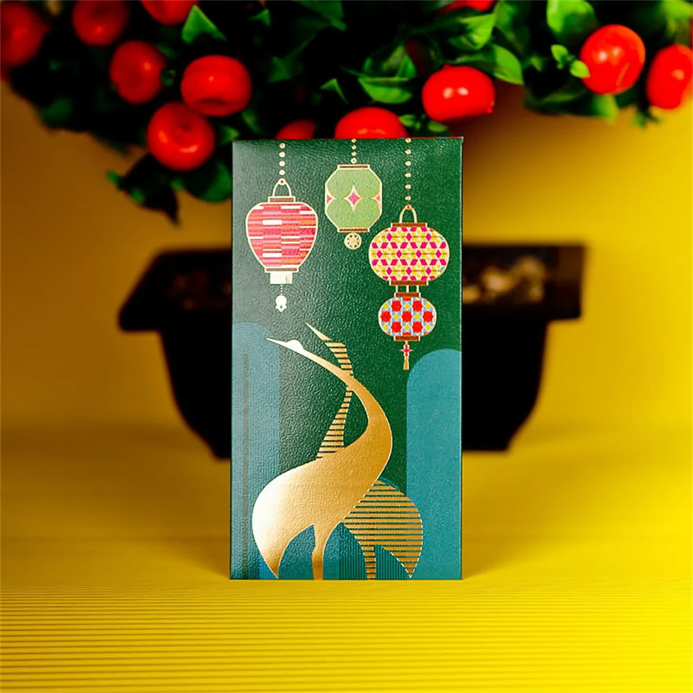 

Money Bag Bronzing Spring Festival Best Wishes Mubarak Ramadan Gift New Year Decoration Wedding Decorations Red Packet Wedding