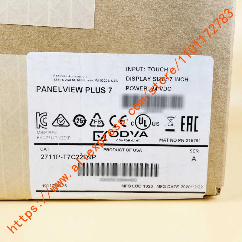 

The Brand New Original 2711P-RP8D 2711-M3A18L1 2711P-T7C22D9P Fast Shipping