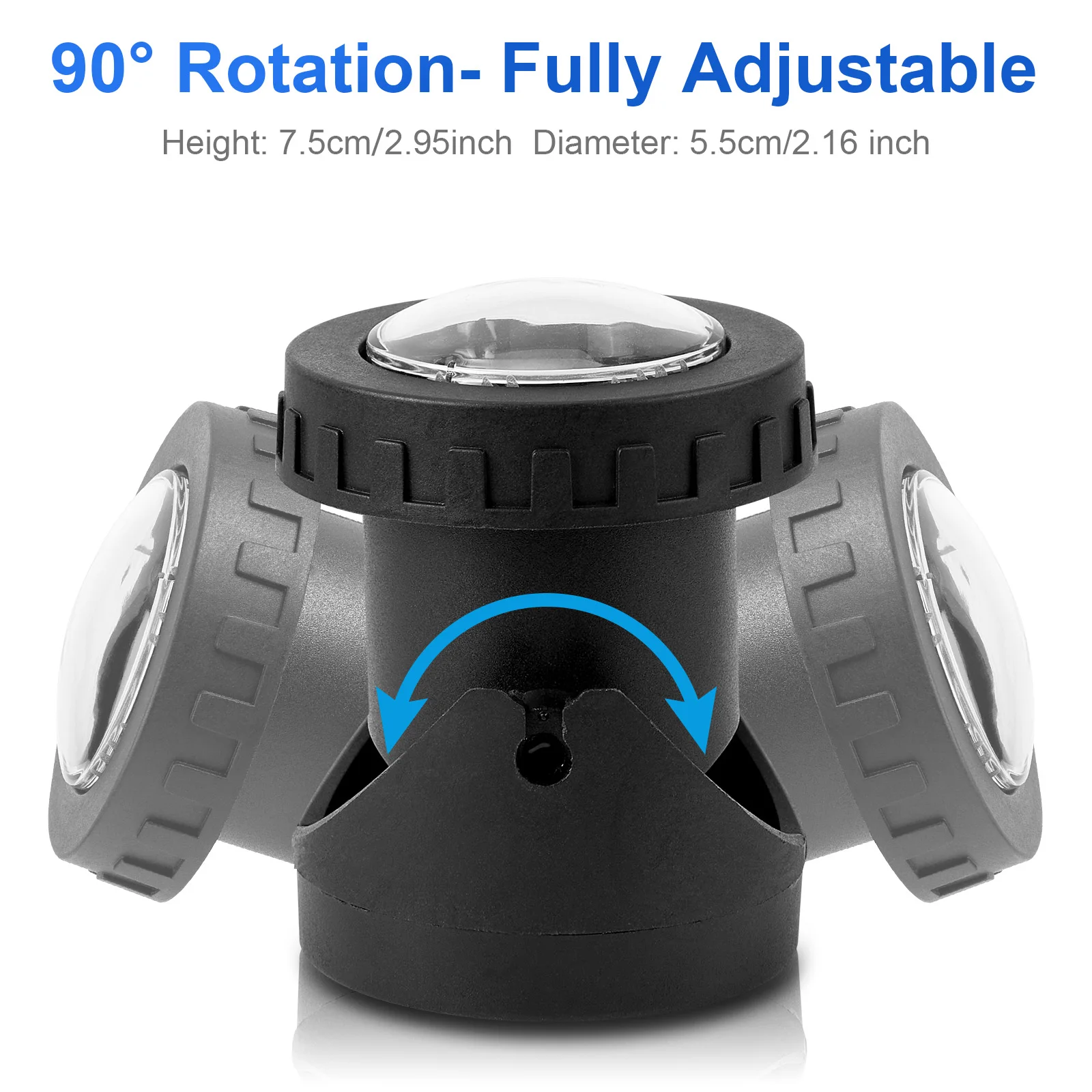 Погружной светильник для бассейна RGB с алюминиевым корпусом светодиодные лампы