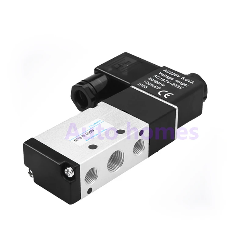 5-позиционный 2-позиционный Электрический электромагнитный клапан 4V210-08