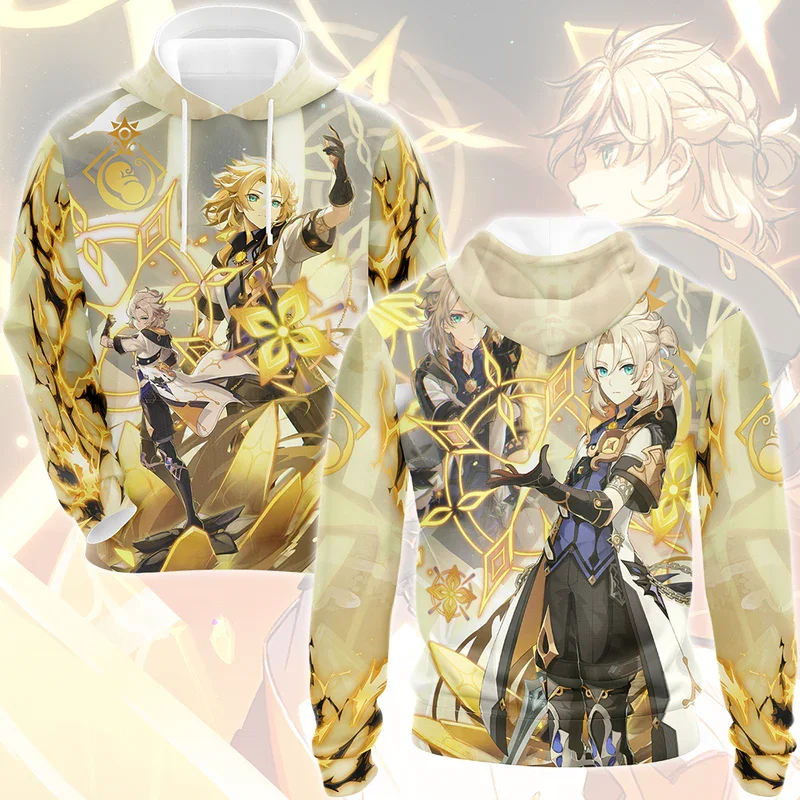 Свитшот с принтом Genshin Impact Raiden Shogun