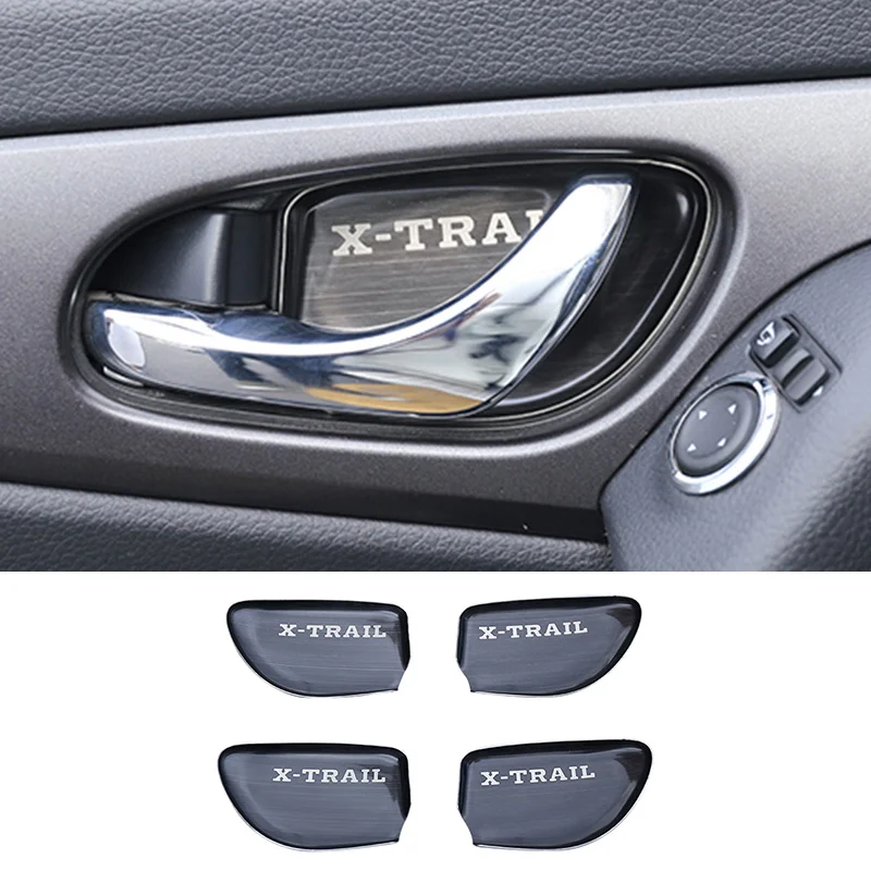 

Накладки на внутреннюю дверную ручку автомобиля для Nissan Qashqai J11 X-trail Xtrai T32 2014 2015 2016 2017 2018 2019 2020 а...