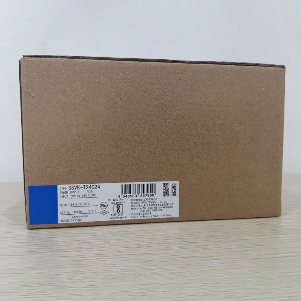 

Industrial Control Product S8VK- T24024 Rail Type Switching Power Supply DC24V 10A OUTPUT High Quality Fast Ship