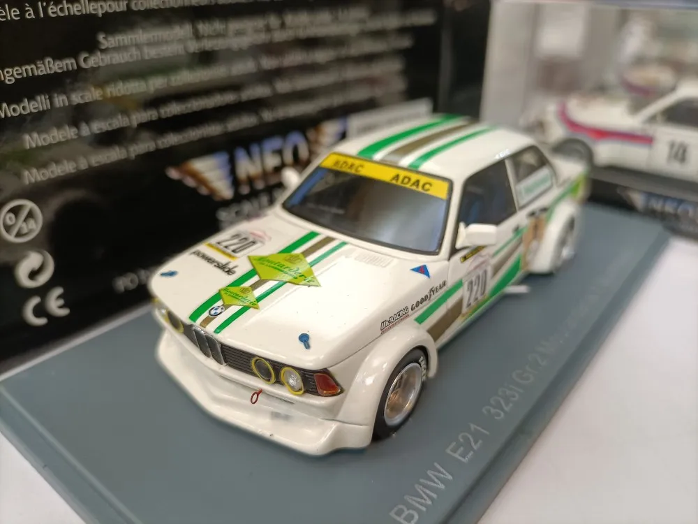 

Neo 1/43 E21 323i #220 Gr.2 Resin Racing Model