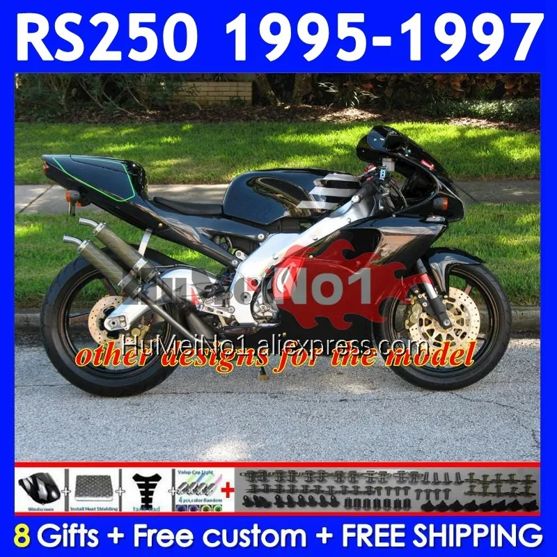 Корпус для Aprilia RS250 RSV250RR RS-250 RSV250 R 317No.1 в наличии цветной RS 250 RSV RR 1995 1996 1997 RS250R 95 96 97