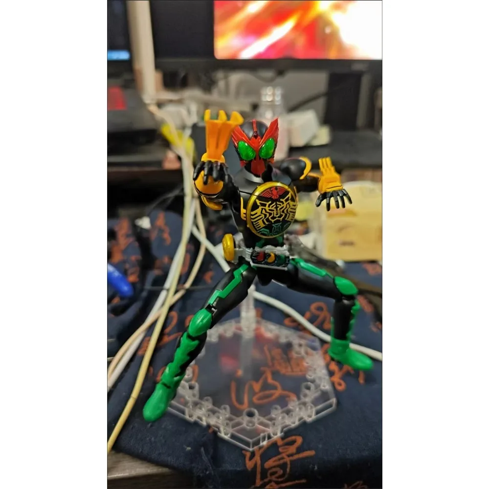 Оригинальная фигурка Bandai Kamen Rider OOO, модель-конструктор Figure-rise Standard OOO Tatoba Combo, коллекционная модель, экшн-фигурка, детские игрушки (art.: 3920db484d6fc) - 3920db484d6fc