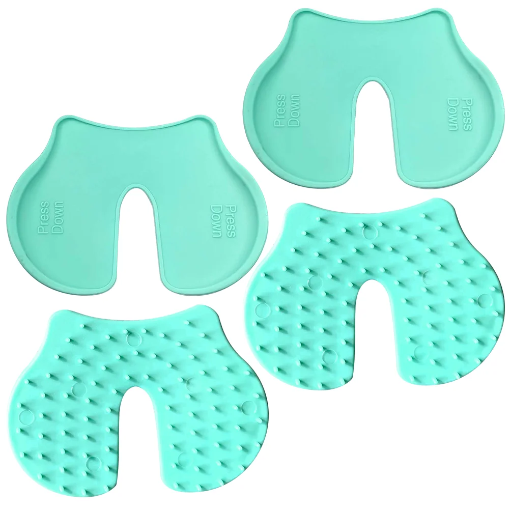 

4 Pcs Reusable Injection Assist Pads Lightweight Aid Tpee Bottom Point Pain Management