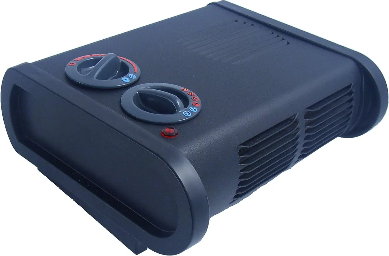 

True North Heater. Low Profile, Quiet, Powerful Heater for Work and . Black, 11.25" x 8" x 5" (9206CABBX)