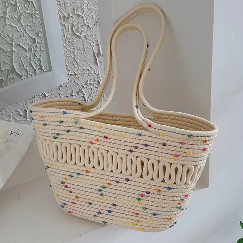 

Сумка кросс-боди Женская соломенная, маленький саквояж на плечо для пляжа и отпуска, модный портативный мессенджер, цвет черный, 2023