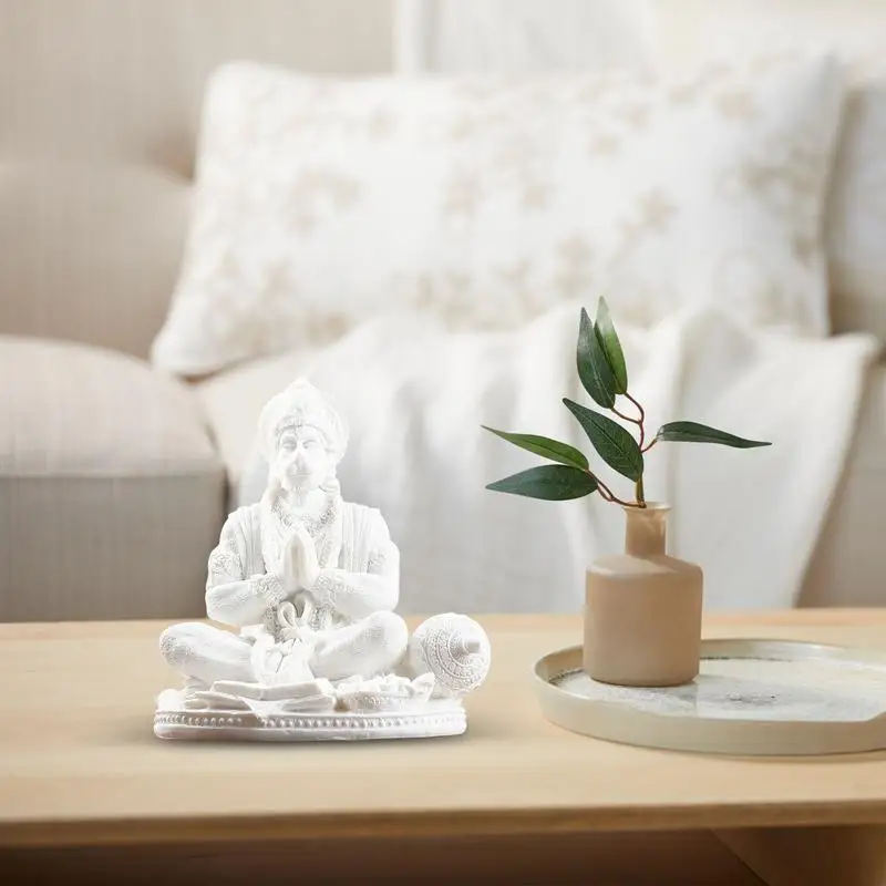 Фигурка Hanuman из смолы статуэтка мифологии декоративная фигурка для йоги