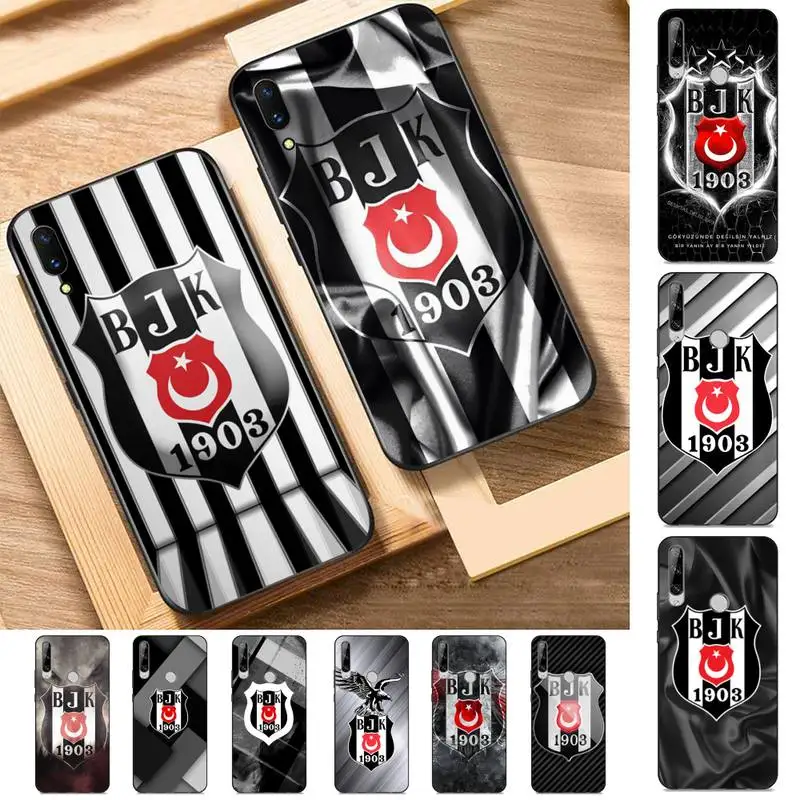 

Fashion besiktas BJK Phone Case for Huawei Y 6 9 7 5 8s prime 2019 2018 enjoy 7 plus