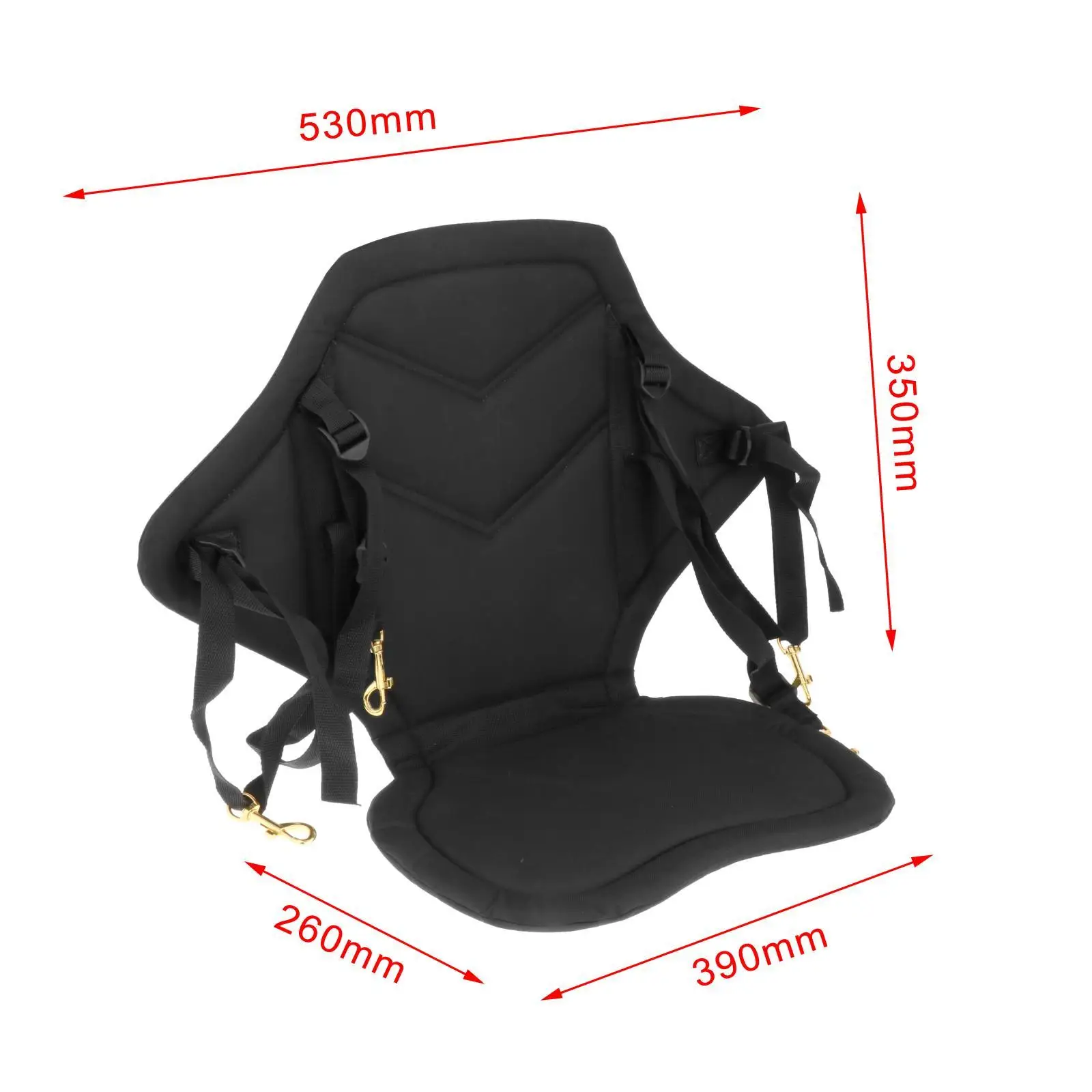 

Canoe Backrest Seat Fishing Boat Kayak Accessories Kids Kayak Seat Cushion with Back Support for Beach Camping Inflatable Kayak