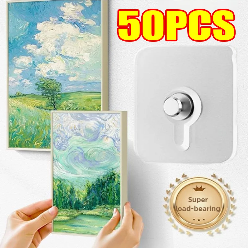 Прочный клейкий настенный крючок без пирсинга вешалка для фотографий