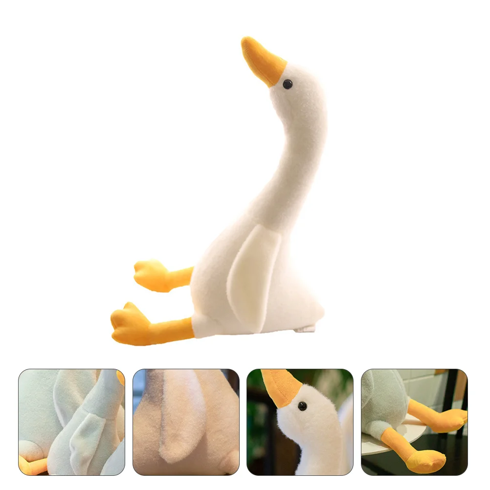 

1PC Lovely Duck Doll Plush Cartoon Decor (Random Color 32CM)