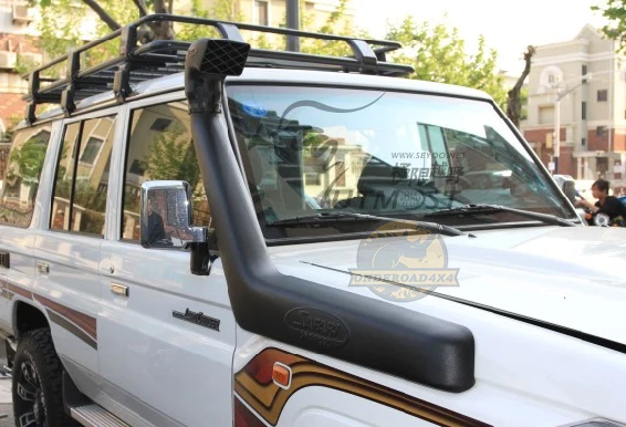 Фото Воздухозаборник-шноркель 4x4, УФ-стойкий LLDPE, для Toyota Land Cruiser LC76 71 73 75 78 79 Series, 1999-2008, Комплект для бездорожья №5