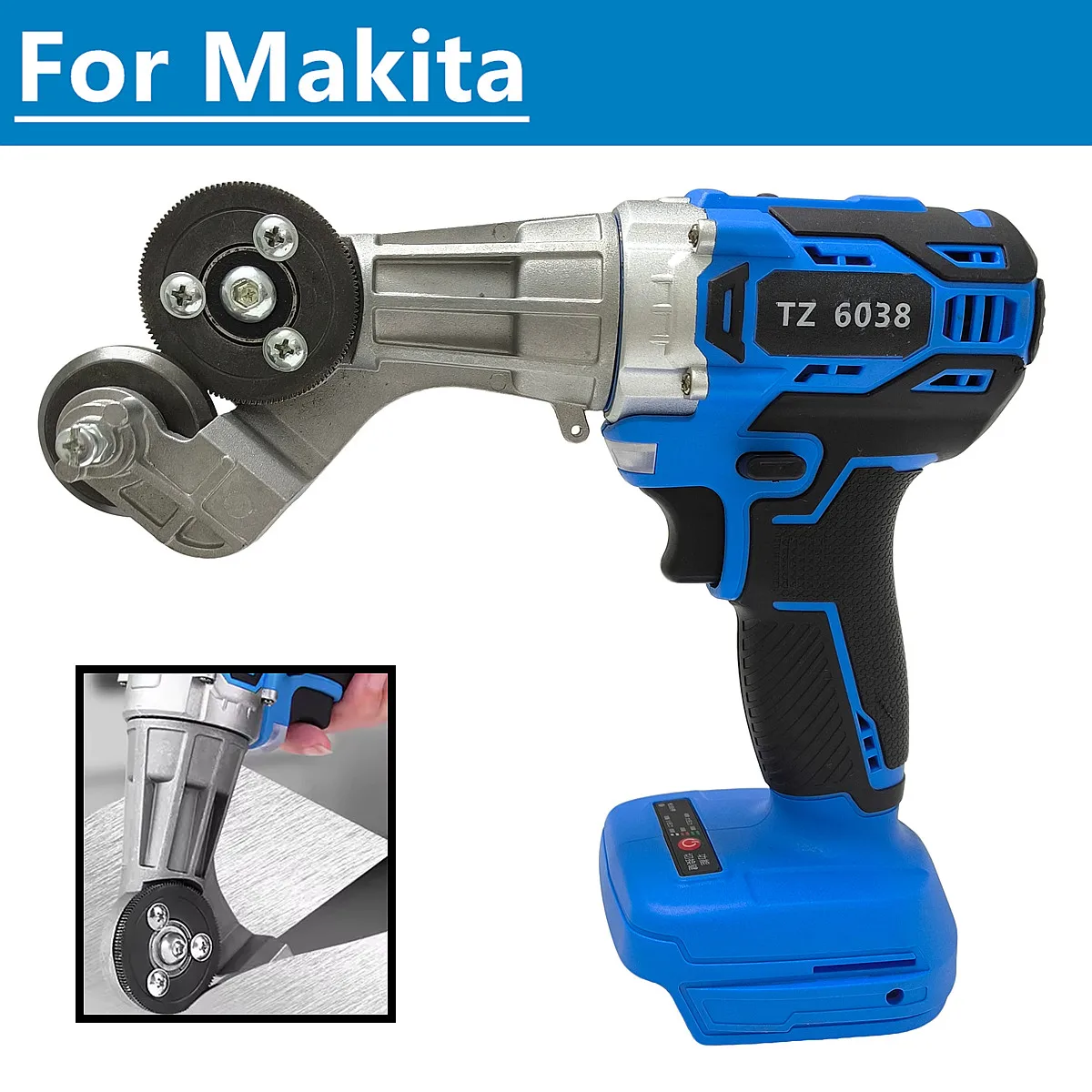 Аккумуляторные ножницы для резки металла Makita 18 В