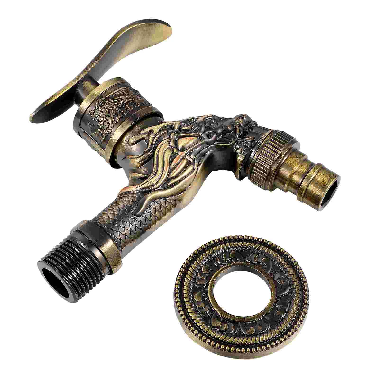 

TOPBATHY Antique Single Handle Wall Mount foe Sink Bathroom Kitchen