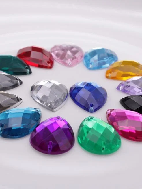 Капли воды 8*25 дрель для ручного шитья акриловые стразы с плоским дном DIY материал