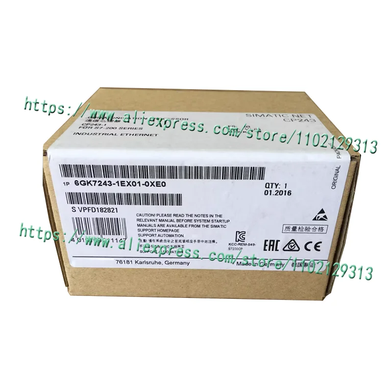 Продавайте только новый оригинальный 6GK7243-1EX01-0XE0 |