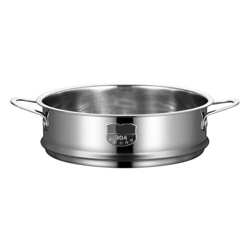 

Universal Insert Pans Food Basket Stainless Steel Steaming Rack for Dumplings Fish Vegetables Chicken