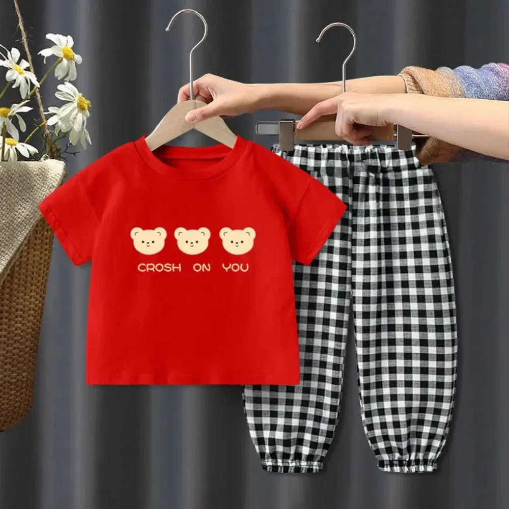 Детская одежда Bear Leader футболка из хлопка и полиэстера с короткими рукавами