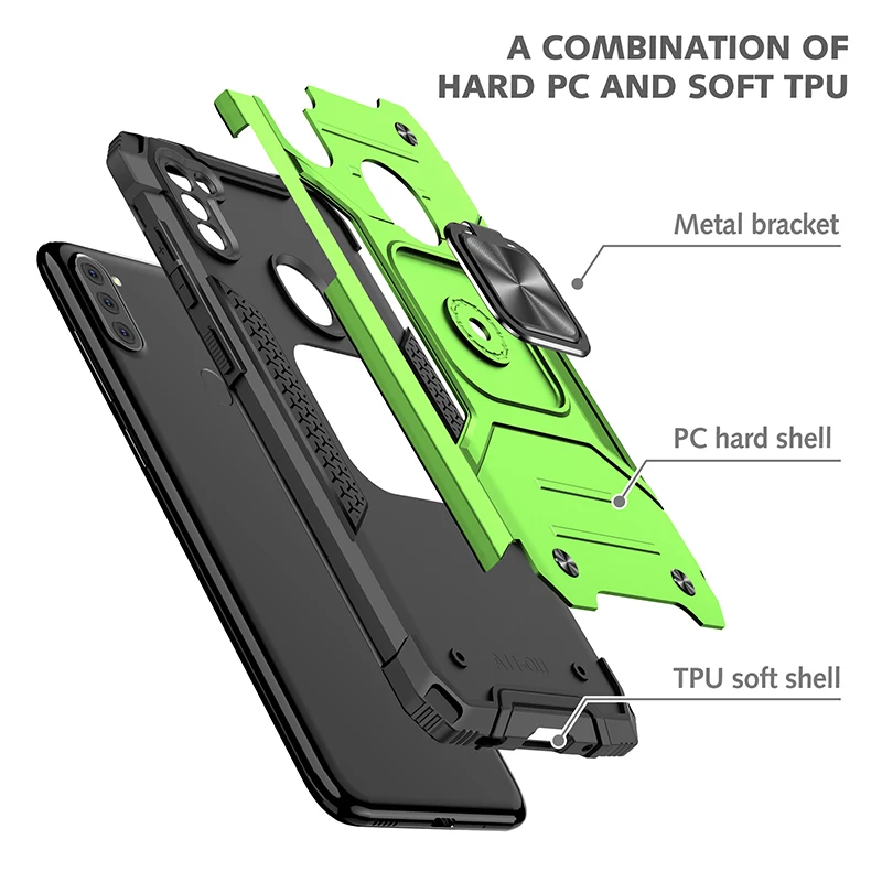 Прочный металлический защитный чехол с кольцом для samsung A54 A 14 54 34 Samsung Galaxy A54 A14 A34 (art.: 3920c1da115fc) - 3920c1da115fc