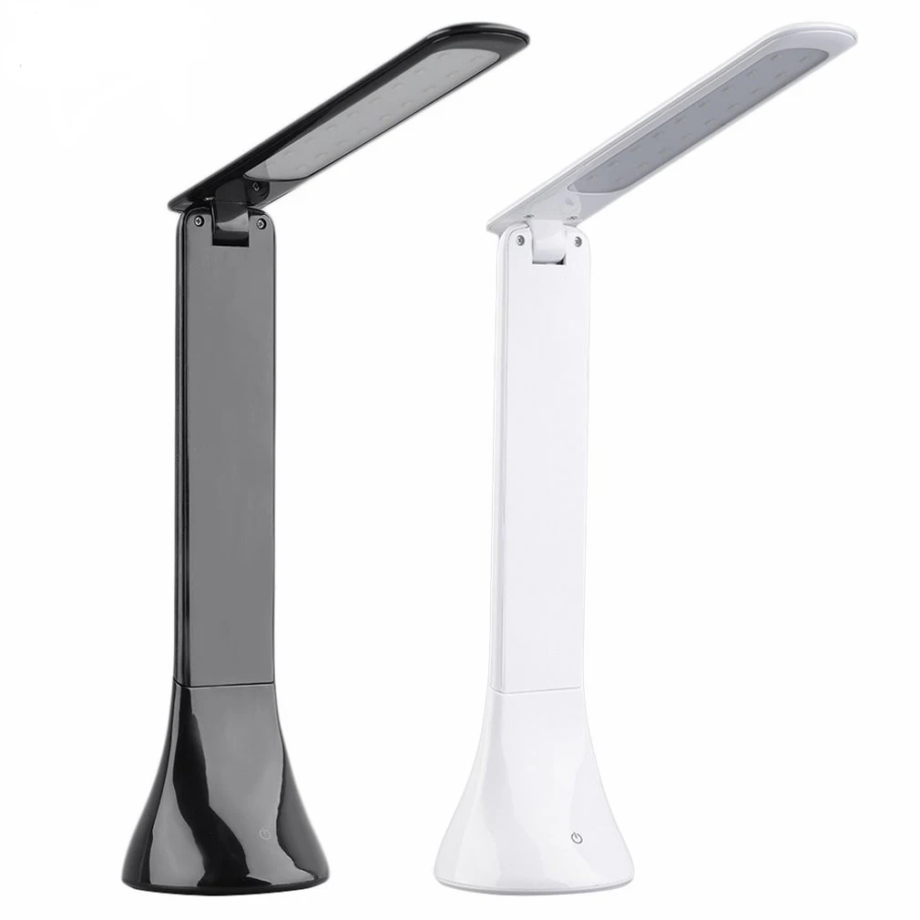 Настольная лампа со светодиодным сенсорным датчиком 3 уровня диммер Складная