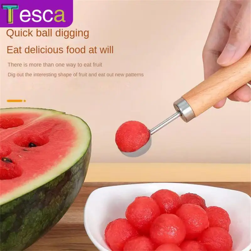 

Exquisite Fruit Spoon Non-slip Mould Proof Fruit Knife Wall Mount Inhibiting Pineapple Fork Durable Pineapple Knife