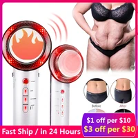 3 in 1 slimming beauty apparatus ems infrared ultrasonic massager slimming fat burning facial lifting fat burning machine